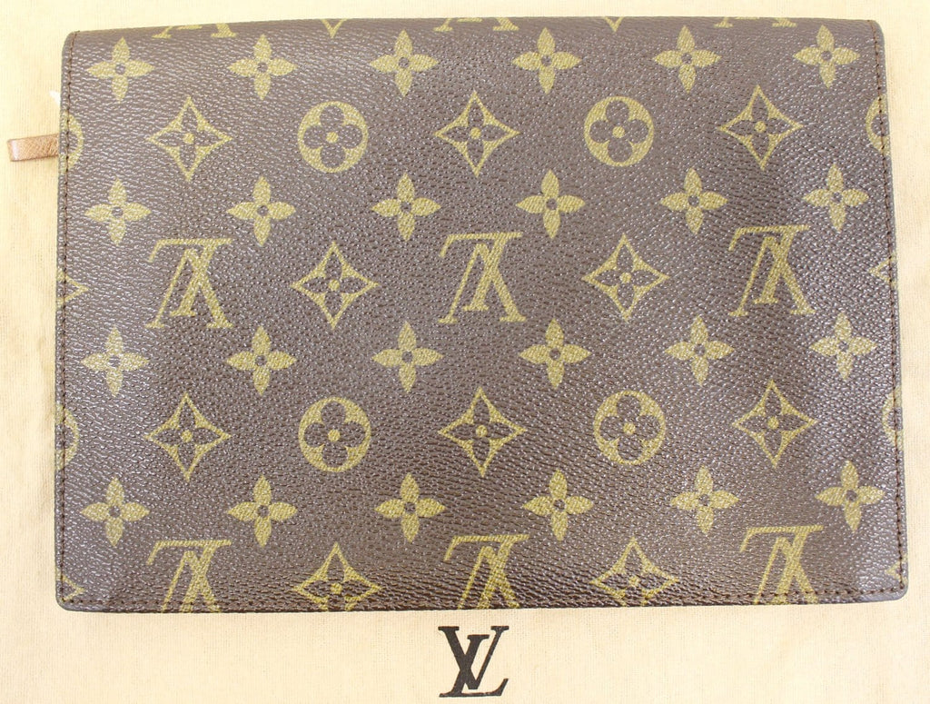 LOUIS VUITTON Rabat Monogram Canvas Pochette Clutch Bag