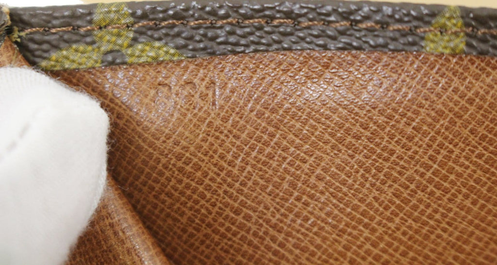 LOUIS VUITTON Rabat Monogram Canvas Pochette Clutch Bag