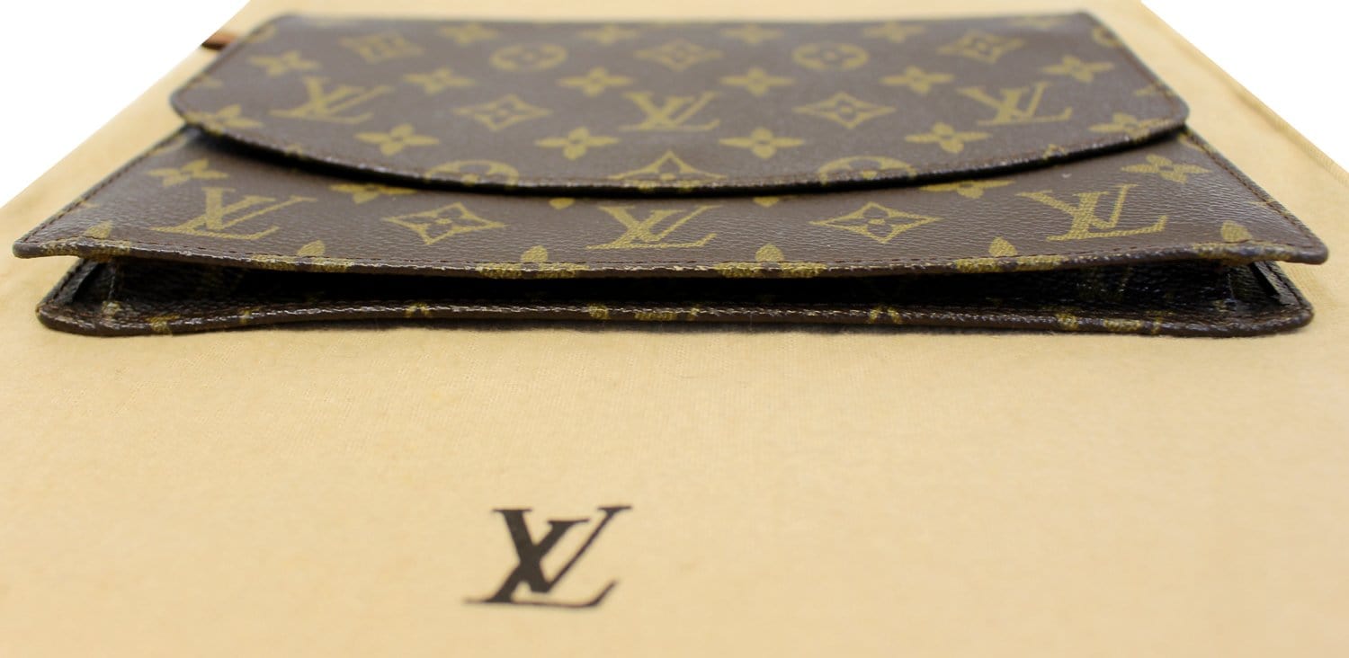 LOUIS VUITTON Rabat Monogram Canvas Pochette Clutch Bag