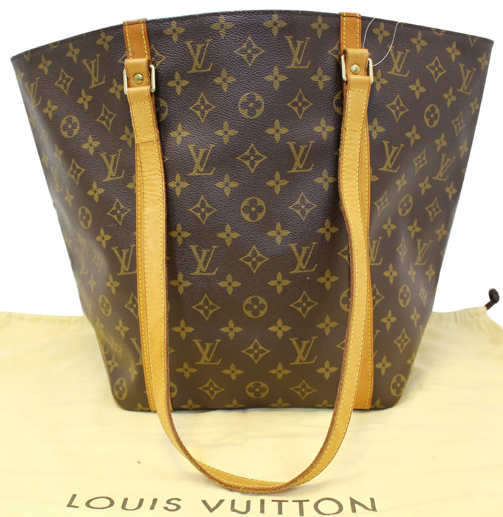 LOUIS VUITTON Monogram Canvas Sac Shopping Tote Bag