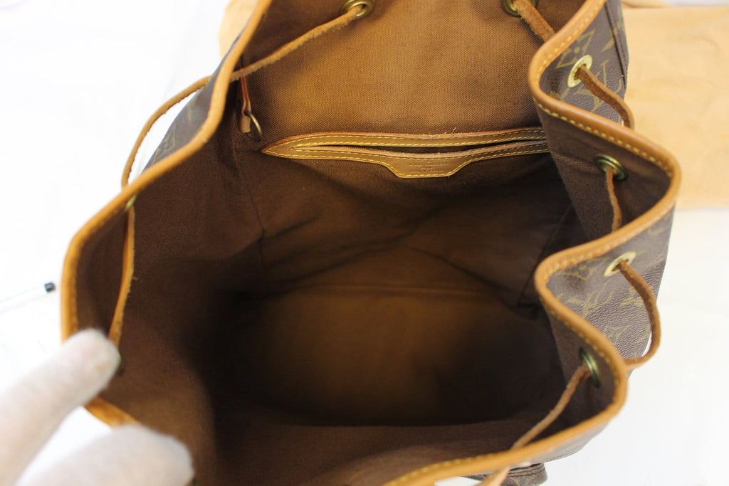 LOUIS VUITTON Backpack  Monogram Canvas Montsouris GM
