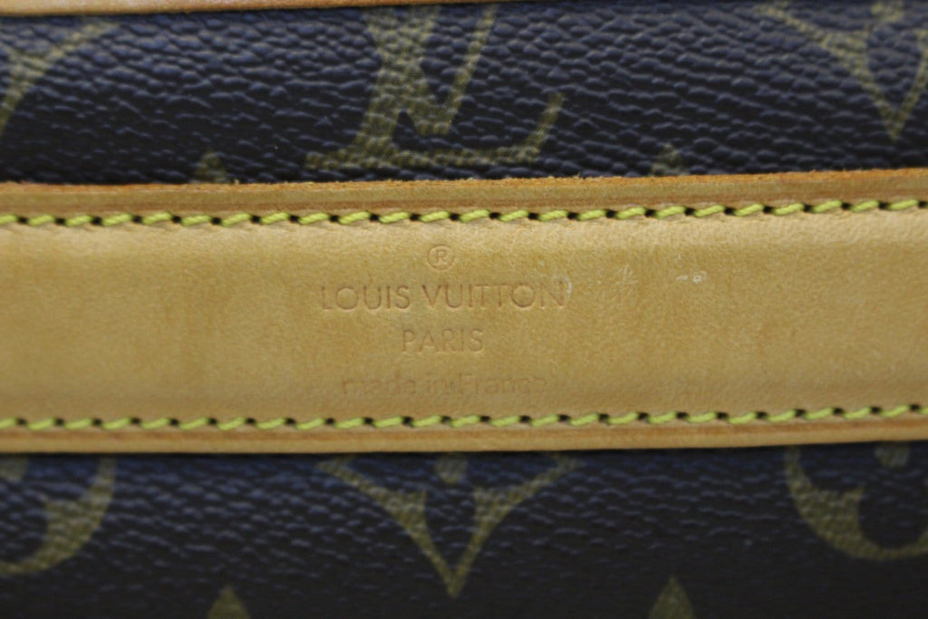 LOUIS VUITTON Monogram Canvas Sac Chien Dog Carrier Bag