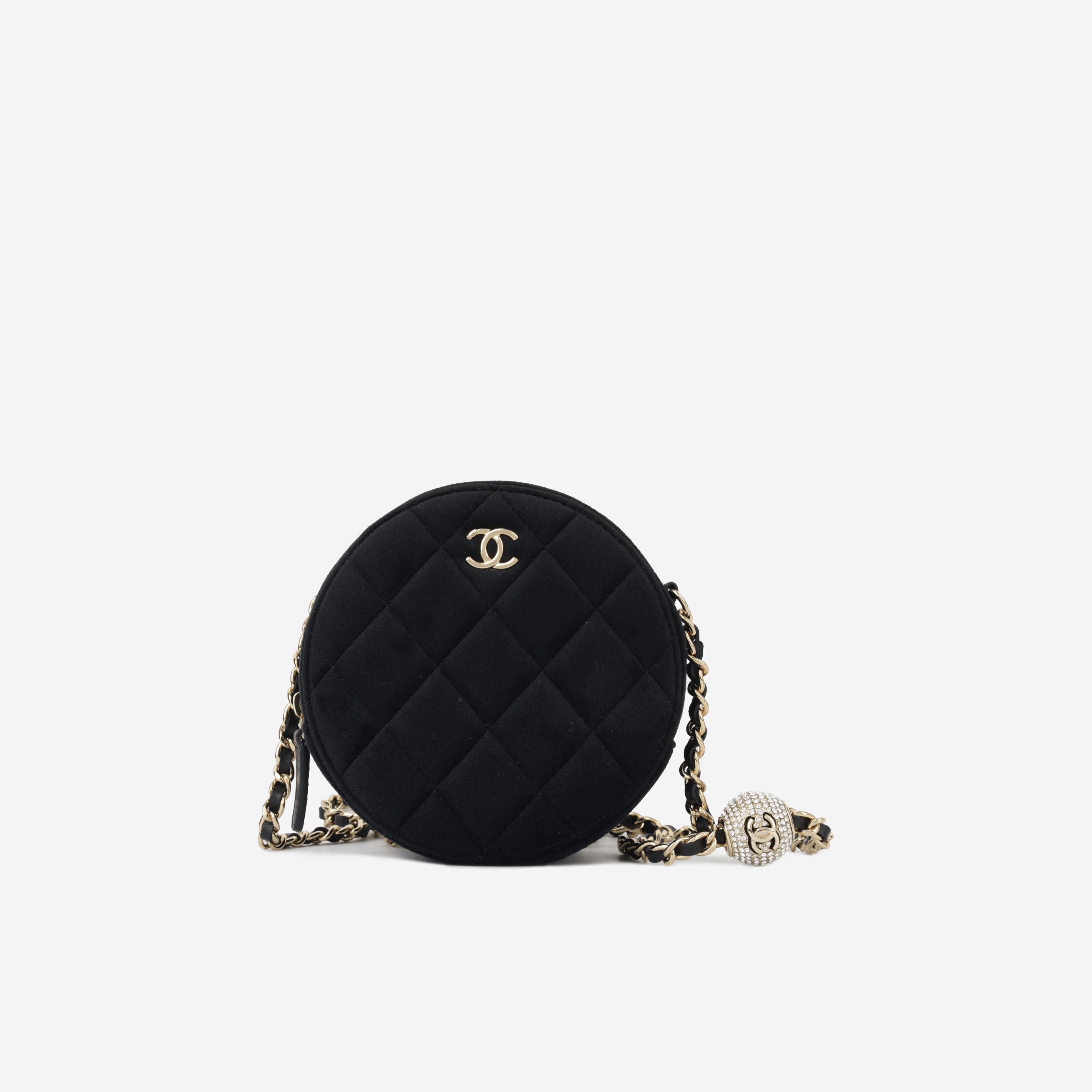 VeLouis Vuittonet Quilted Clutch on Chain