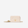 Pearl Crush Cardholder on Chain