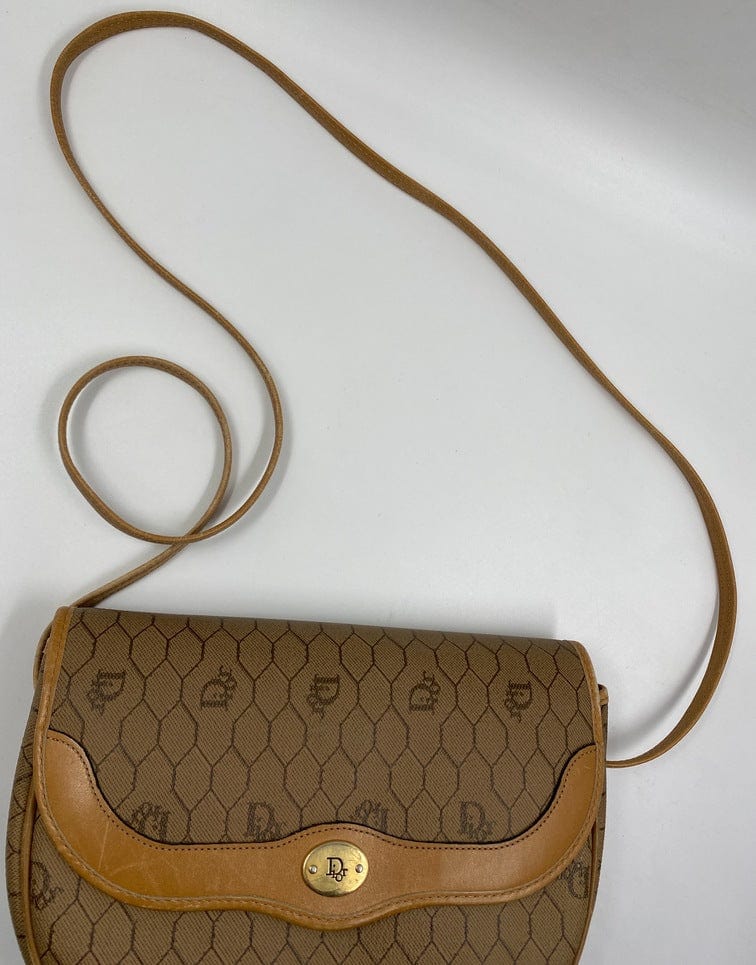 Vintage Dioror Honeycomb Crossbody