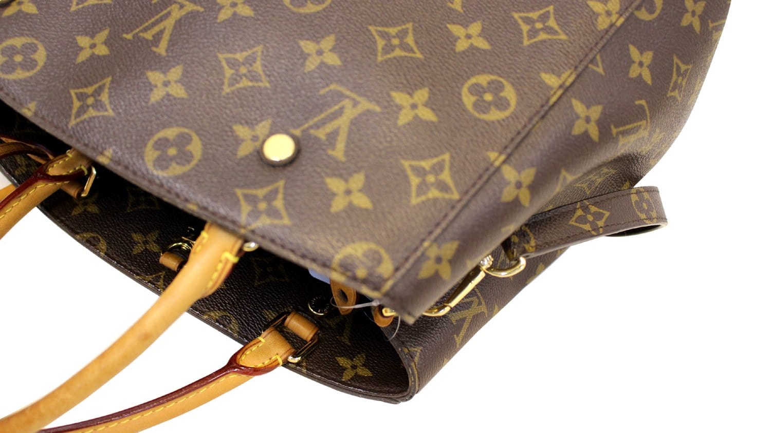 LOUIS VUITTON Monogram Canvas Montaigne MM Shoulder Bag