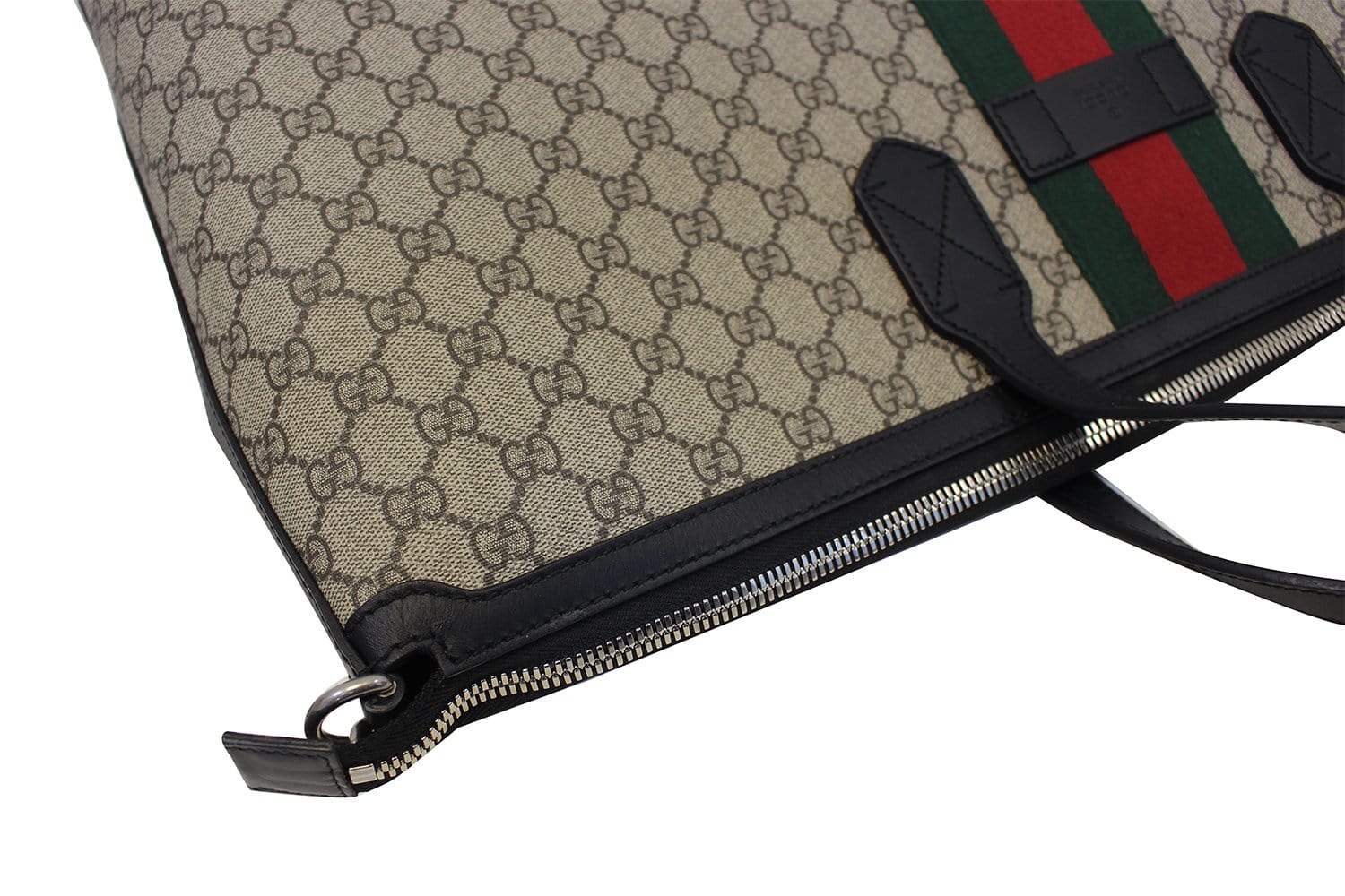 GUCCI Gucci Supreme Canvas Web Duffle Bag 353406