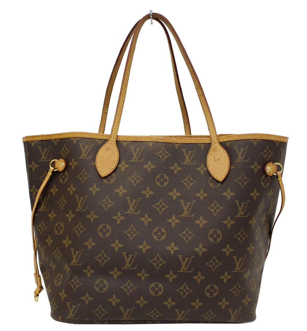 LOUIS VUITTON Monogram Canvas Neverfull MM Tote Shoulder Bag