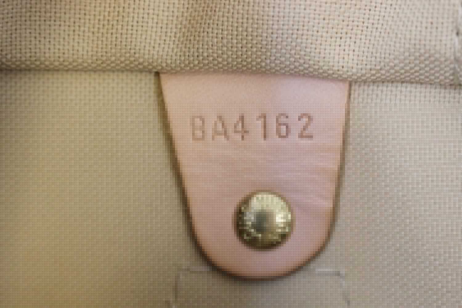 LOUIS VUITTON Speedy 30 Damier Azur  Satchel Handbag