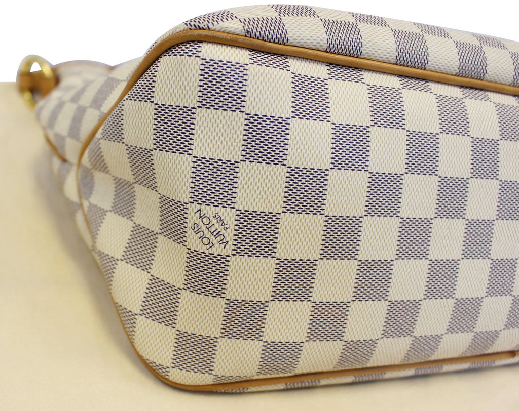 LOUIS VUITTON Delightful MM NM Damier Azur Pink Hobo Shoulder Bag