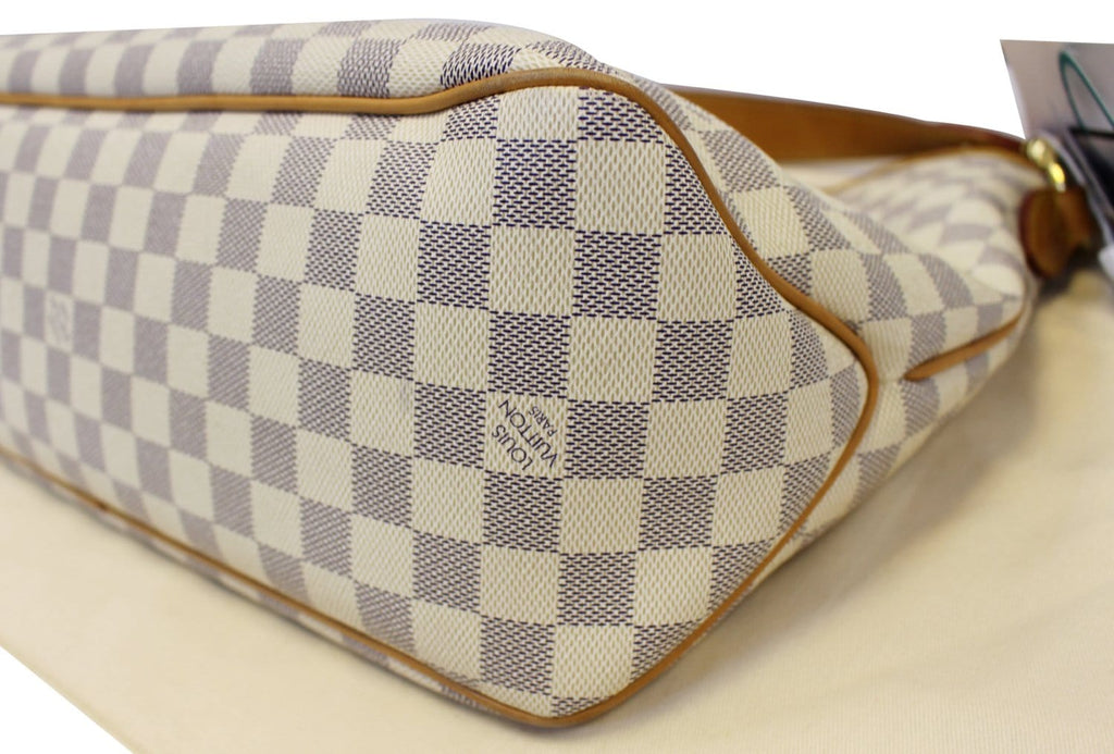 LOUIS VUITTON Delightful MM NM Damier Azur Pink Hobo Shoulder Bag