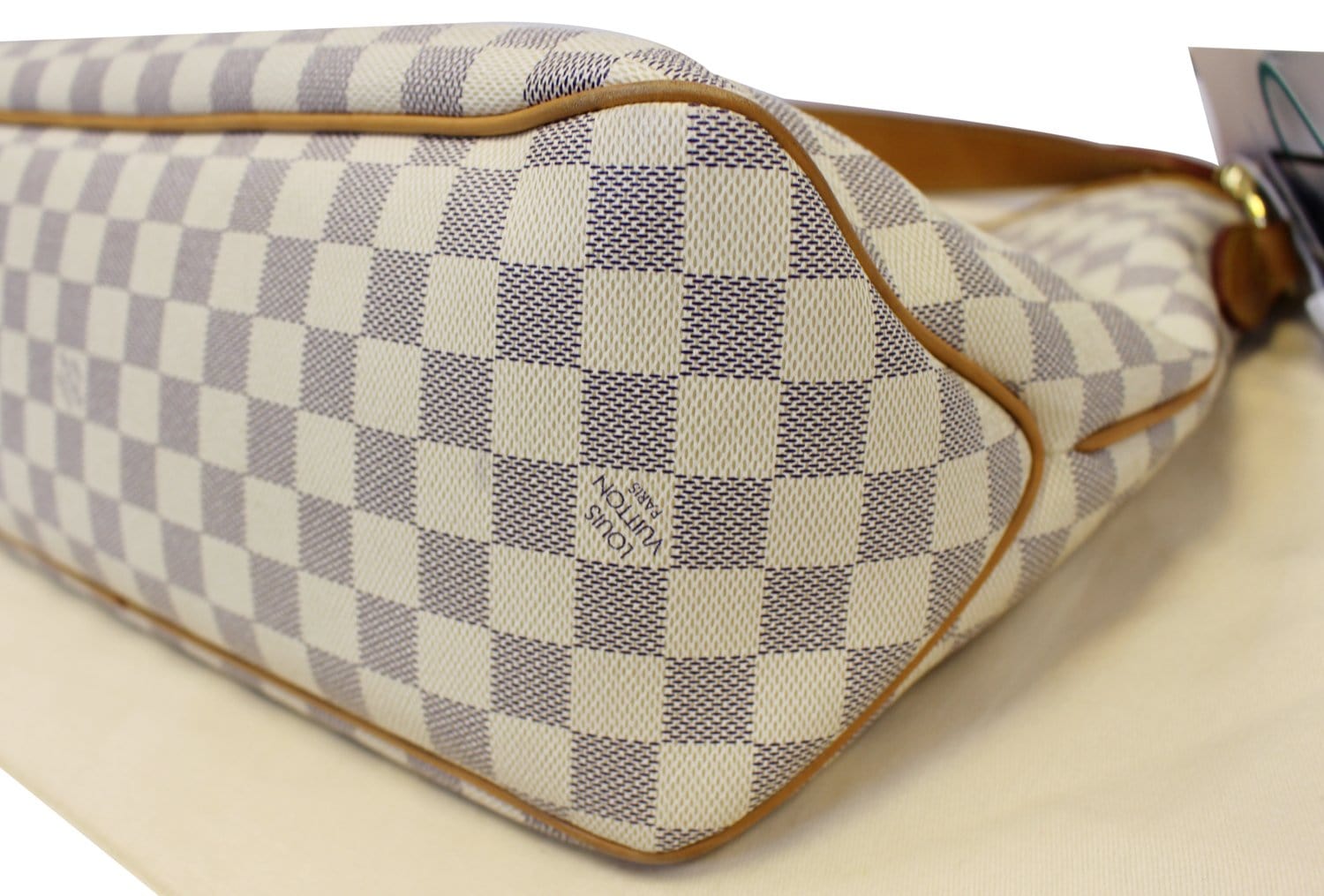 LOUIS VUITTON Delightful MM NM Damier Azur Pink Hobo Shoulder Bag