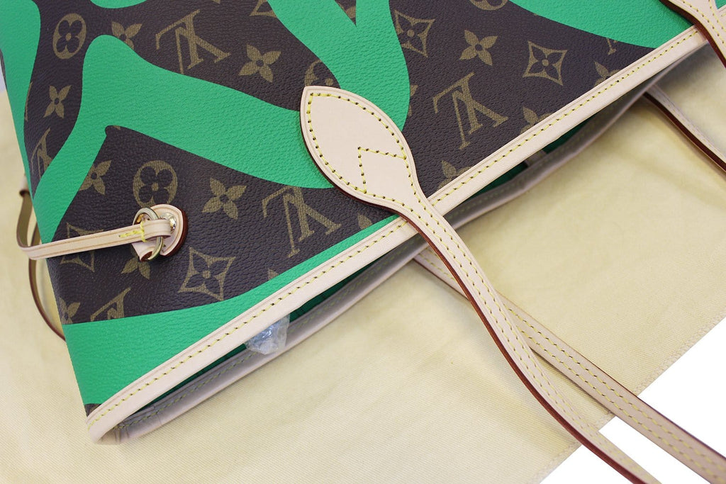 LOUIS VUITTON Neverfull MM Monogram Tahitienne Hawaii  Shoulder Bag