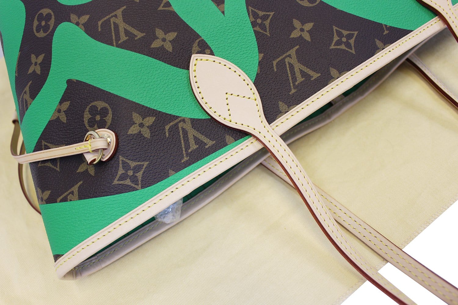 LOUIS VUITTON Neverfull MM Monogram Tahitienne Hawaii  Shoulder Bag