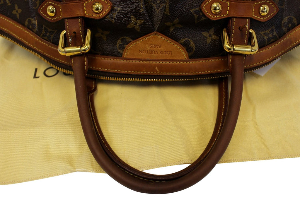 LOUIS VUITTON Tivoli GM Monogram Canvas Shoulder Bag Brown