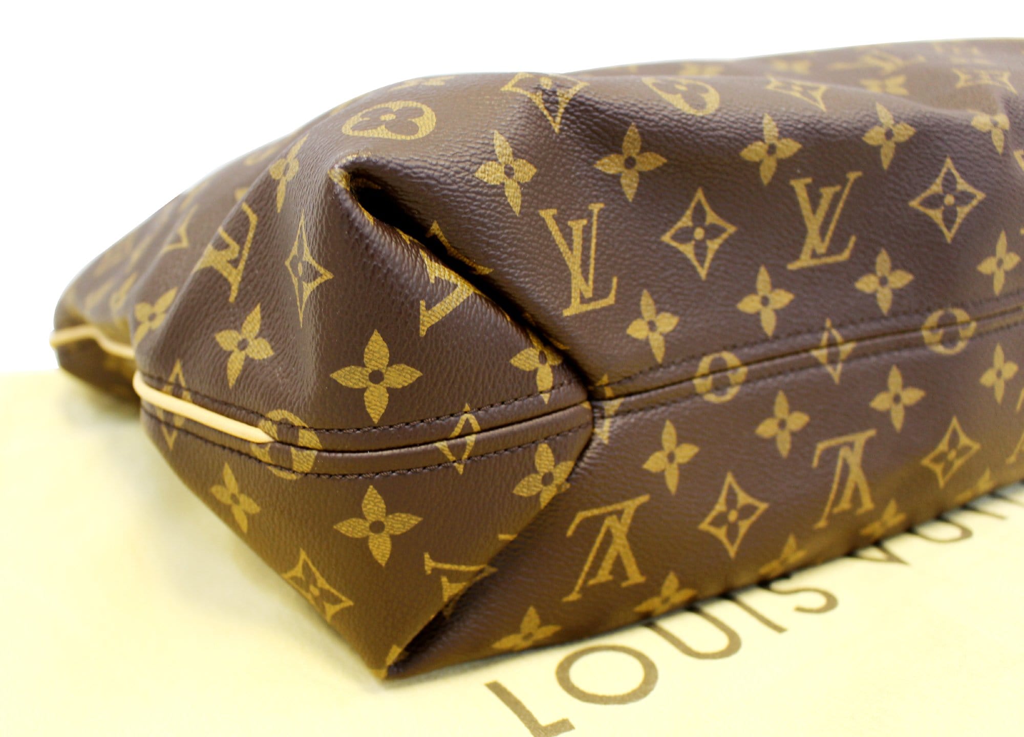 LOUIS VUITTON Sully MM Monogram Canvas Brown Shoulder Bag