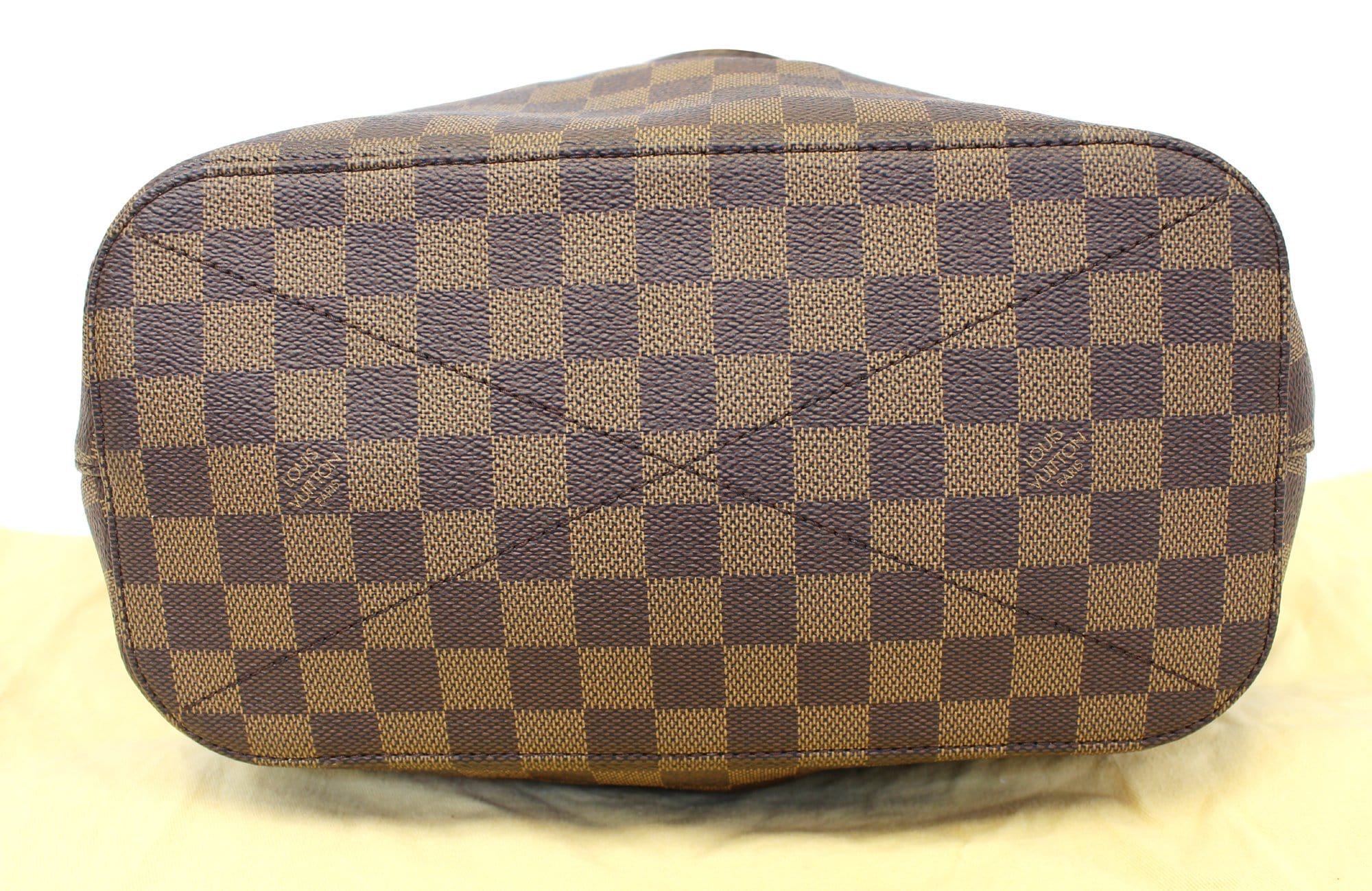 LOUIS VUITTON Siena PM Damier Ebene Shoulder Handbag