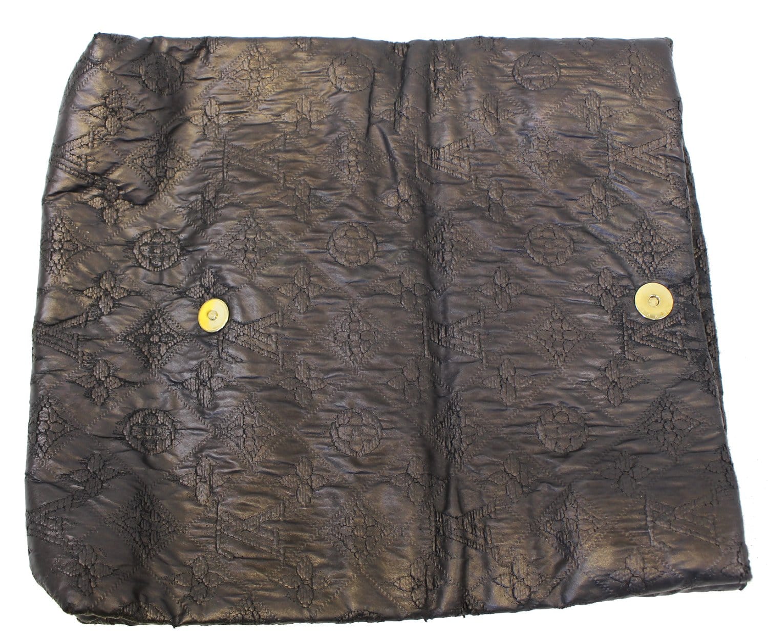 LOUIS VUITTON Limelight Monogram Leather clutch Black