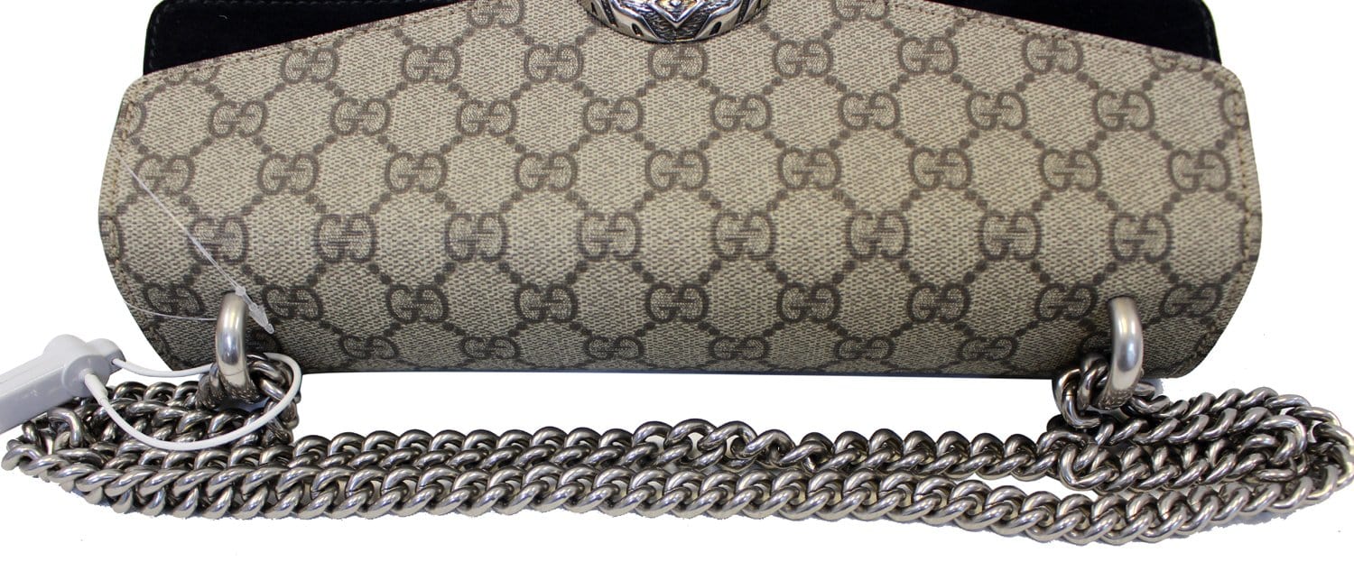 GUCCI Dionysus Small Gucci Supreme Canvas Shoulder Bag 400249