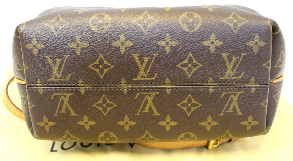 LOUIS VUITTON Turenne PM Monogram Canvas Shoulder Bag Brown