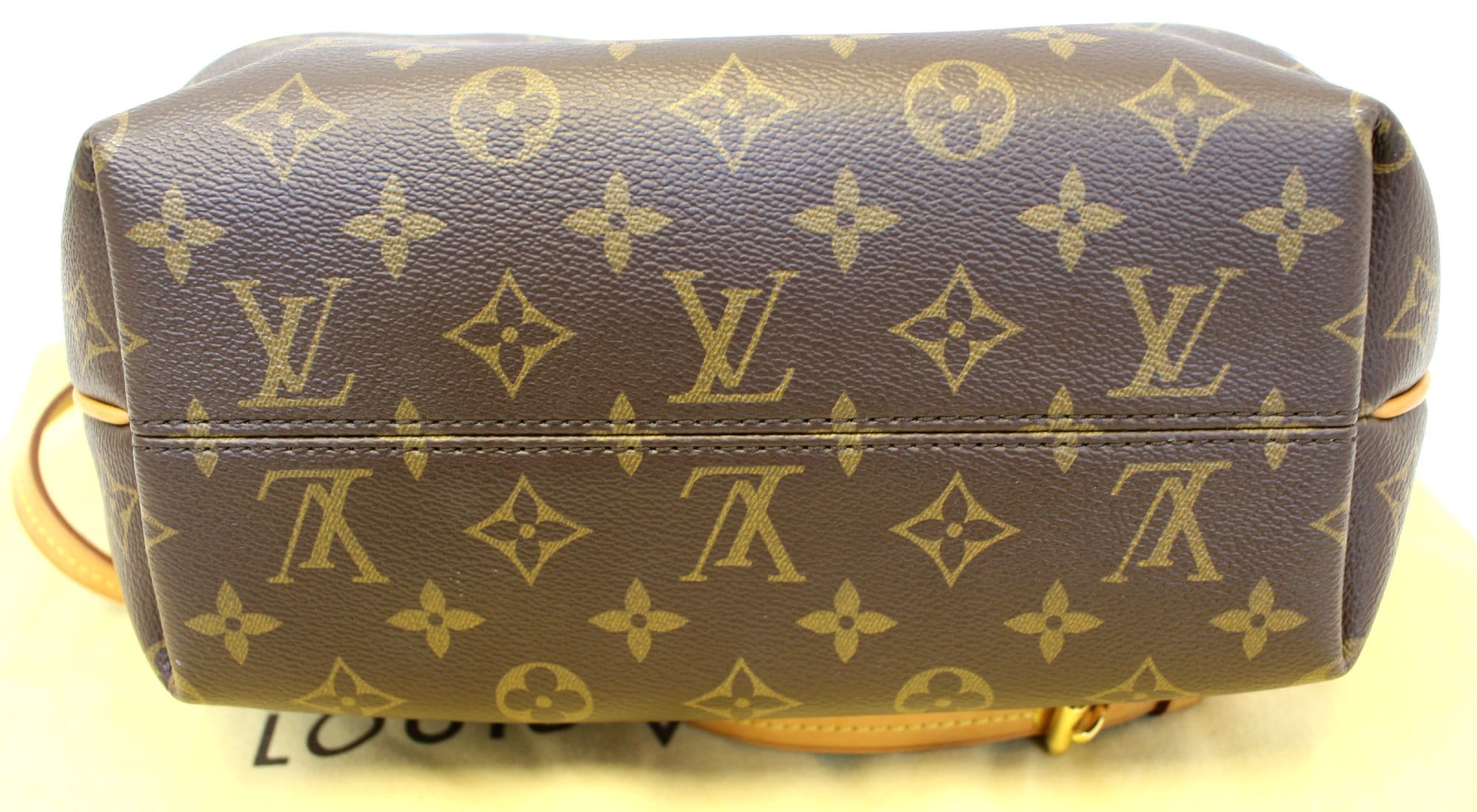 LOUIS VUITTON Turenne PM Monogram Canvas Shoulder Bag Brown