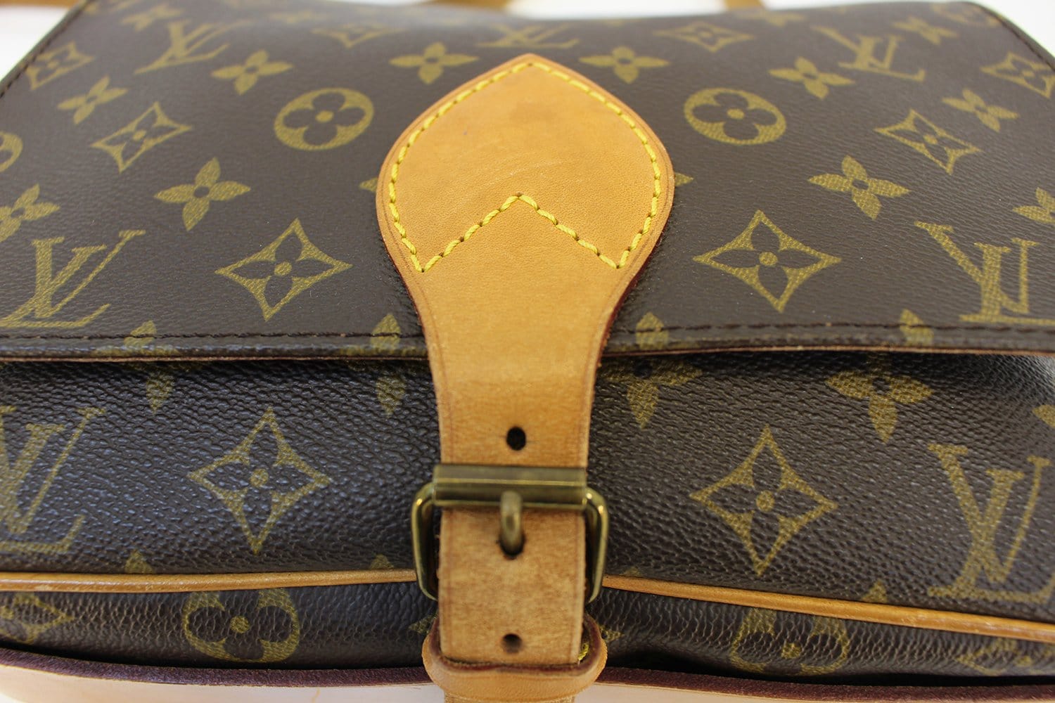 LOUIS VUITTON Monogram Canvas Cartouchiere GM Messenger Bag