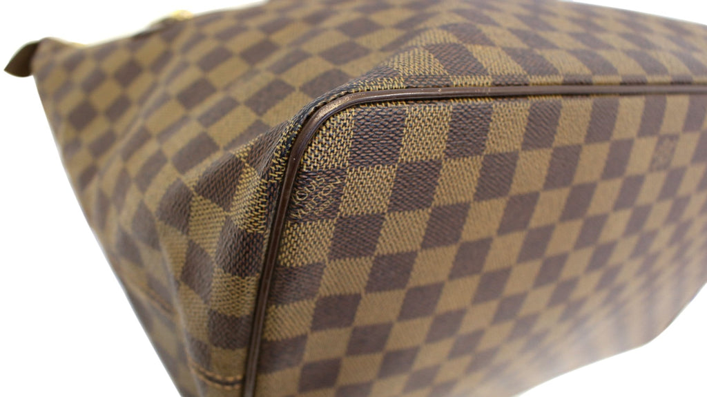 LOUIS VUITTON Saleya GM Damier Ebene Shoulder Handbag