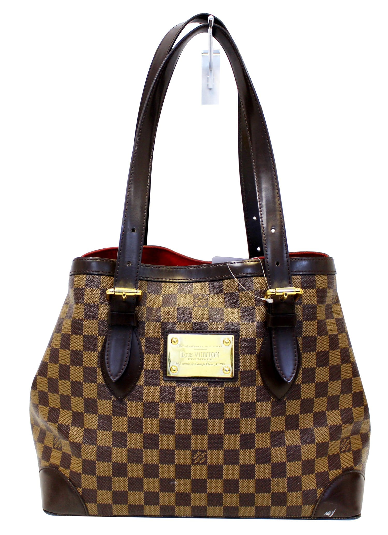 LOUIS VUITTON Damier Ebene Hampstead GM Shoulder Bag - 30% Off