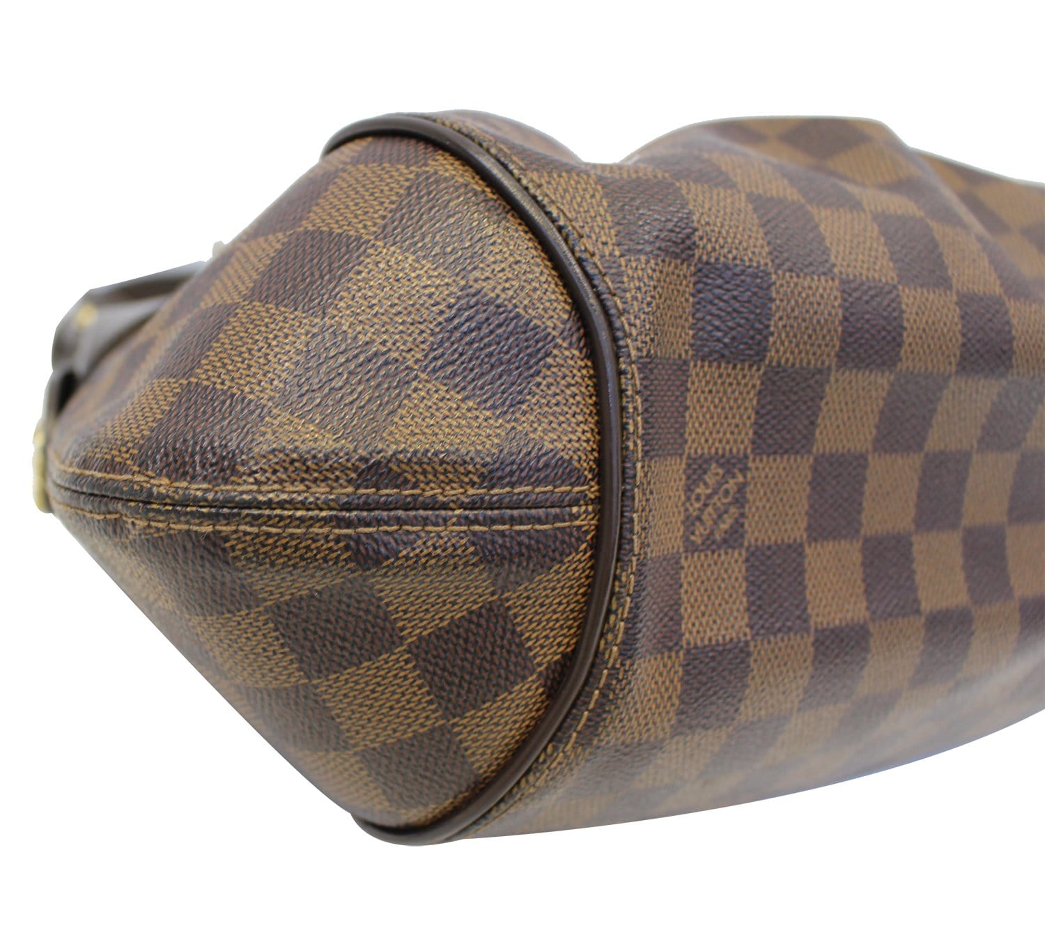 LOUIS VUITTON Sistina PM Damier Ebene Shoulder Handbag