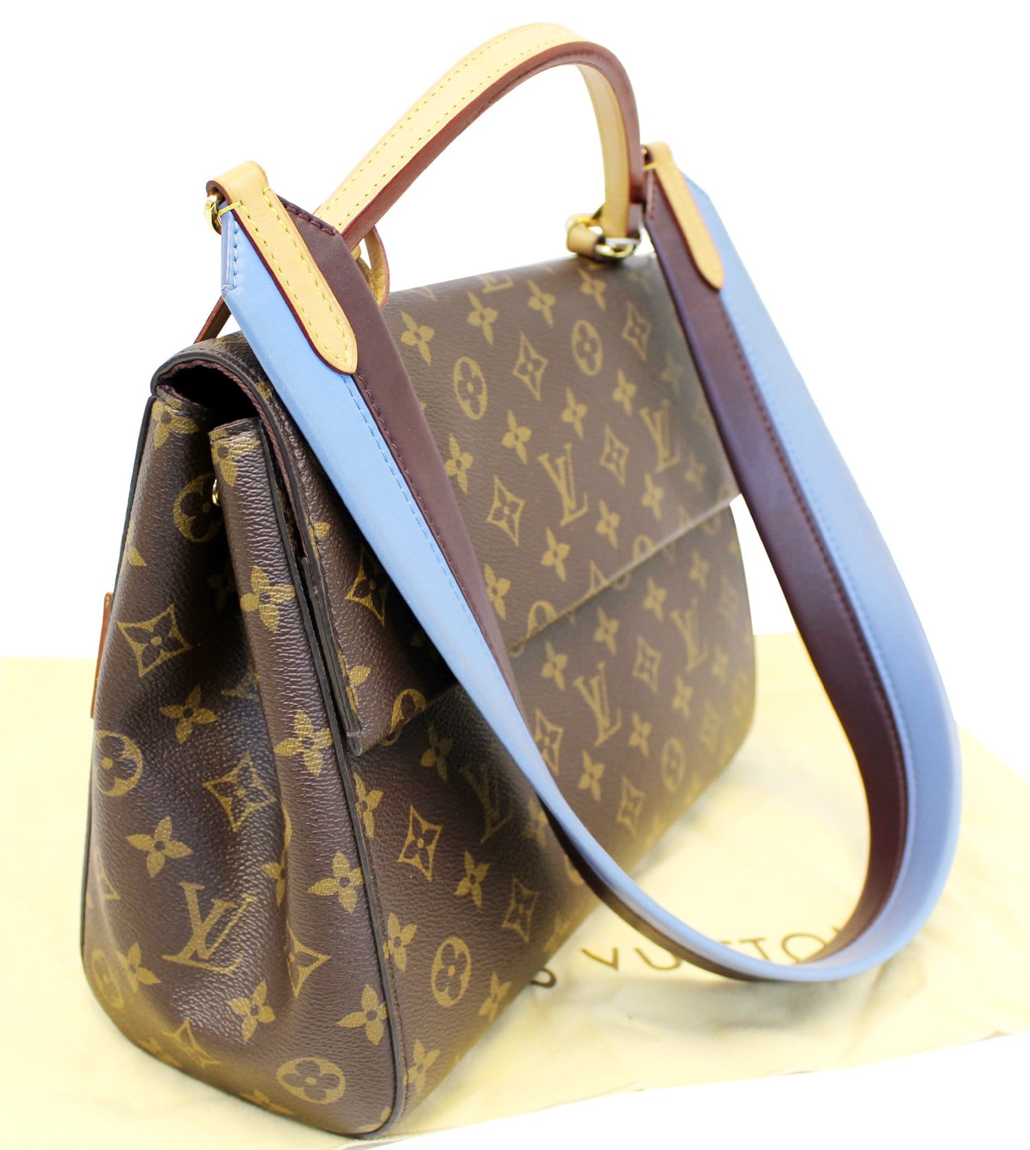 LOUIS VUITTON Monogram Canvas Cluny MM Shoulder Bag