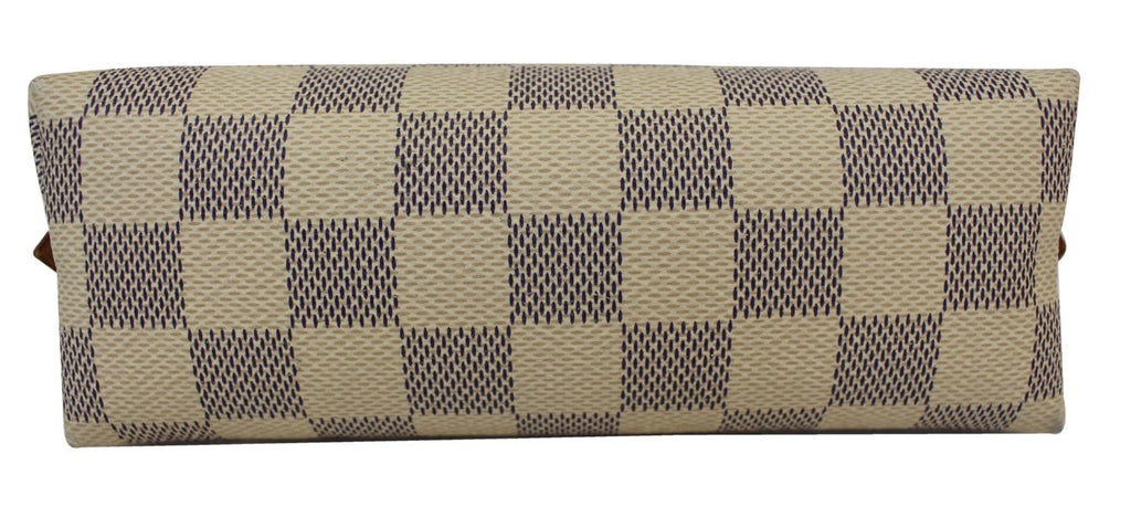 LOUIS VUITTON Damier Azur Canvas Cosmetic Pouch