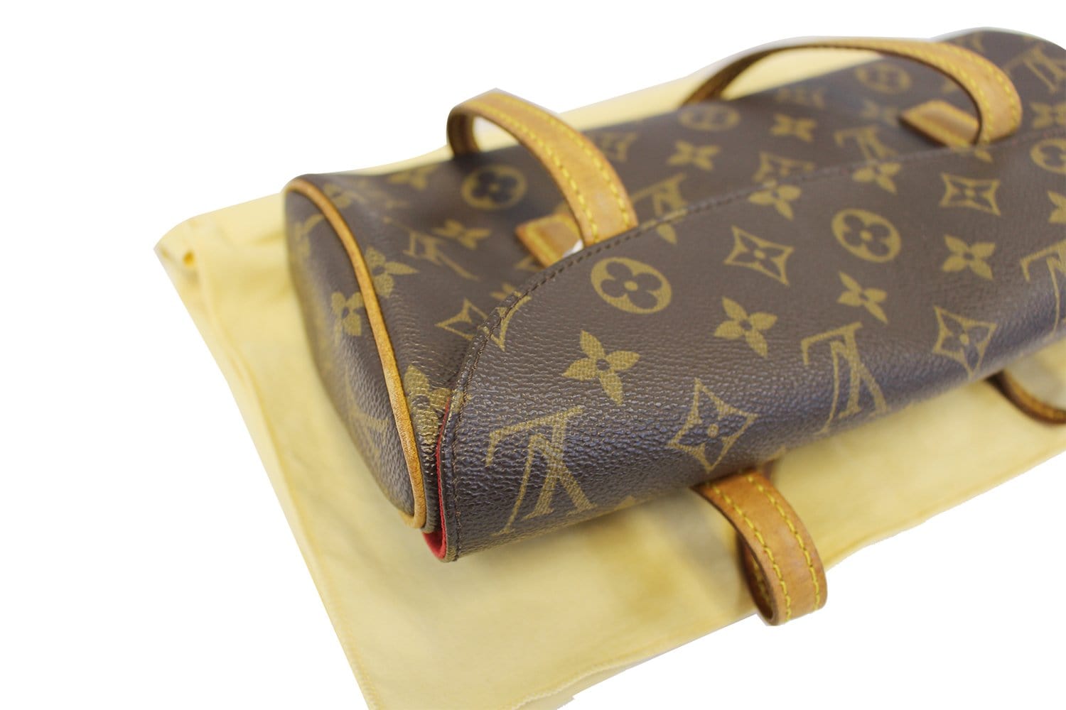LOUIS VUITTON Monogram Canvas Sonatine Satchel Bag
