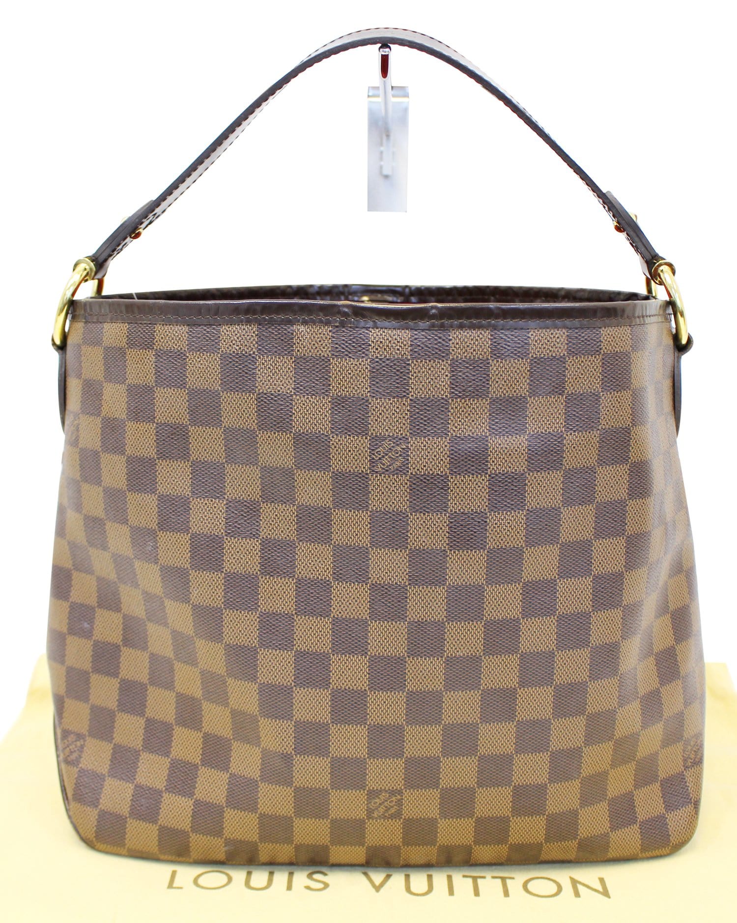 LOUIS VUITTON Damier Ebene Delightful PM NM Shoulder Bag