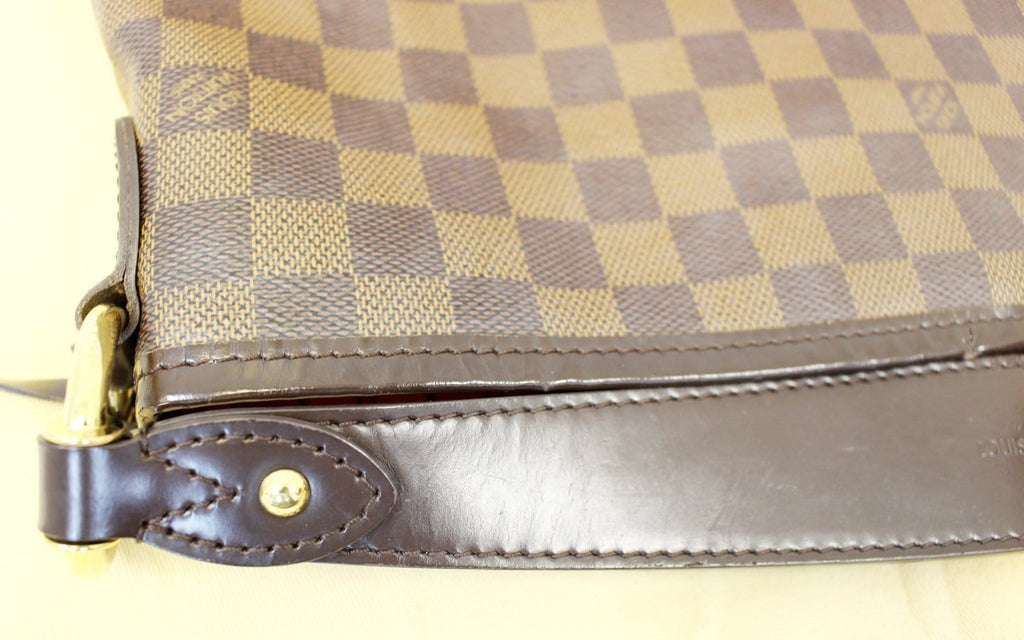LOUIS VUITTON Damier Ebene Delightful PM NM Shoulder Bag