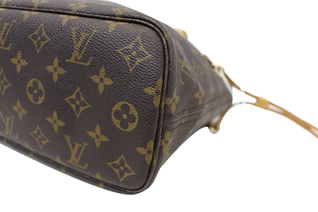 LOUIS VUITTON Neverfull PM Monogram Canvas Tote Shoulder Bag