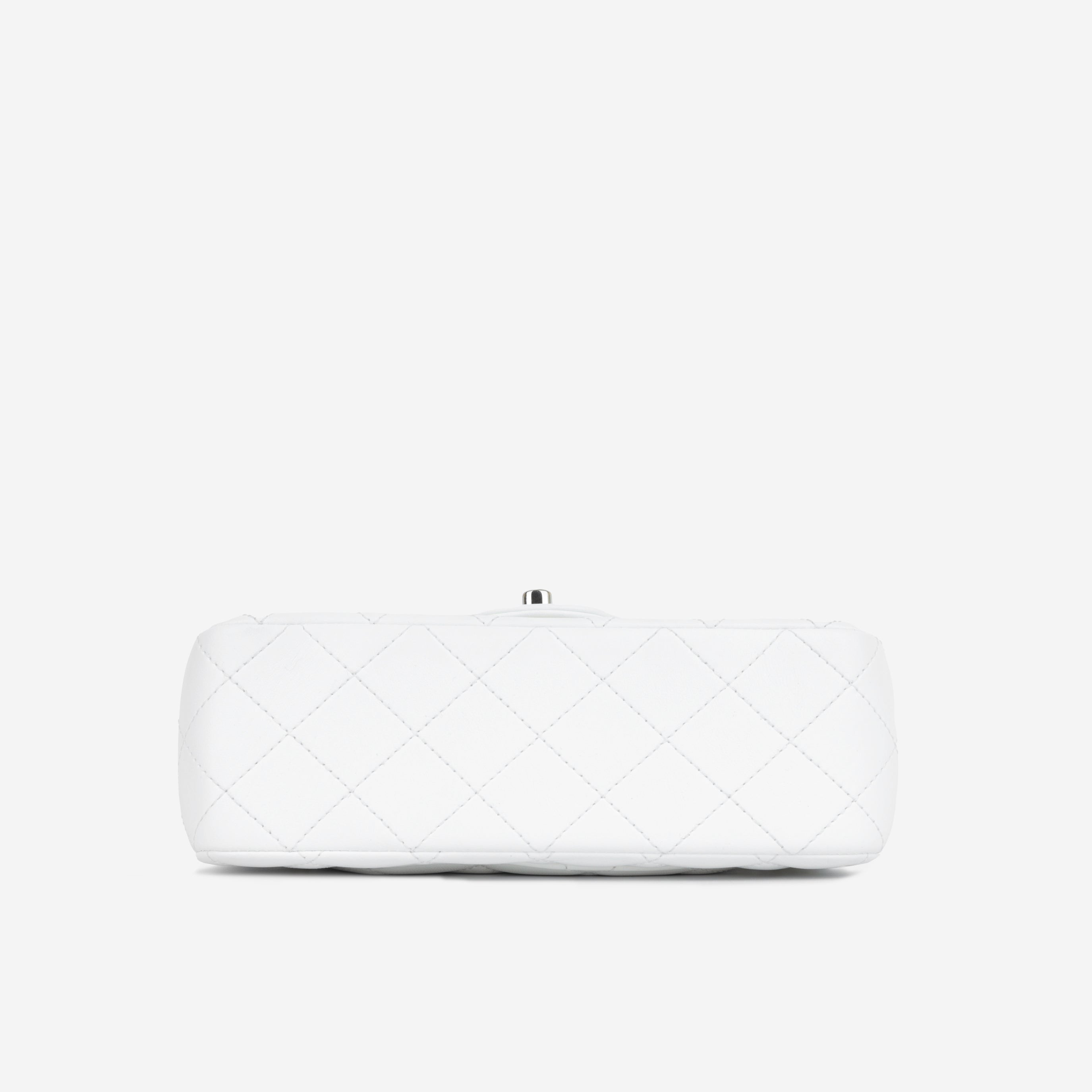 Classic Pearl Crush Mini Rectangular Flap