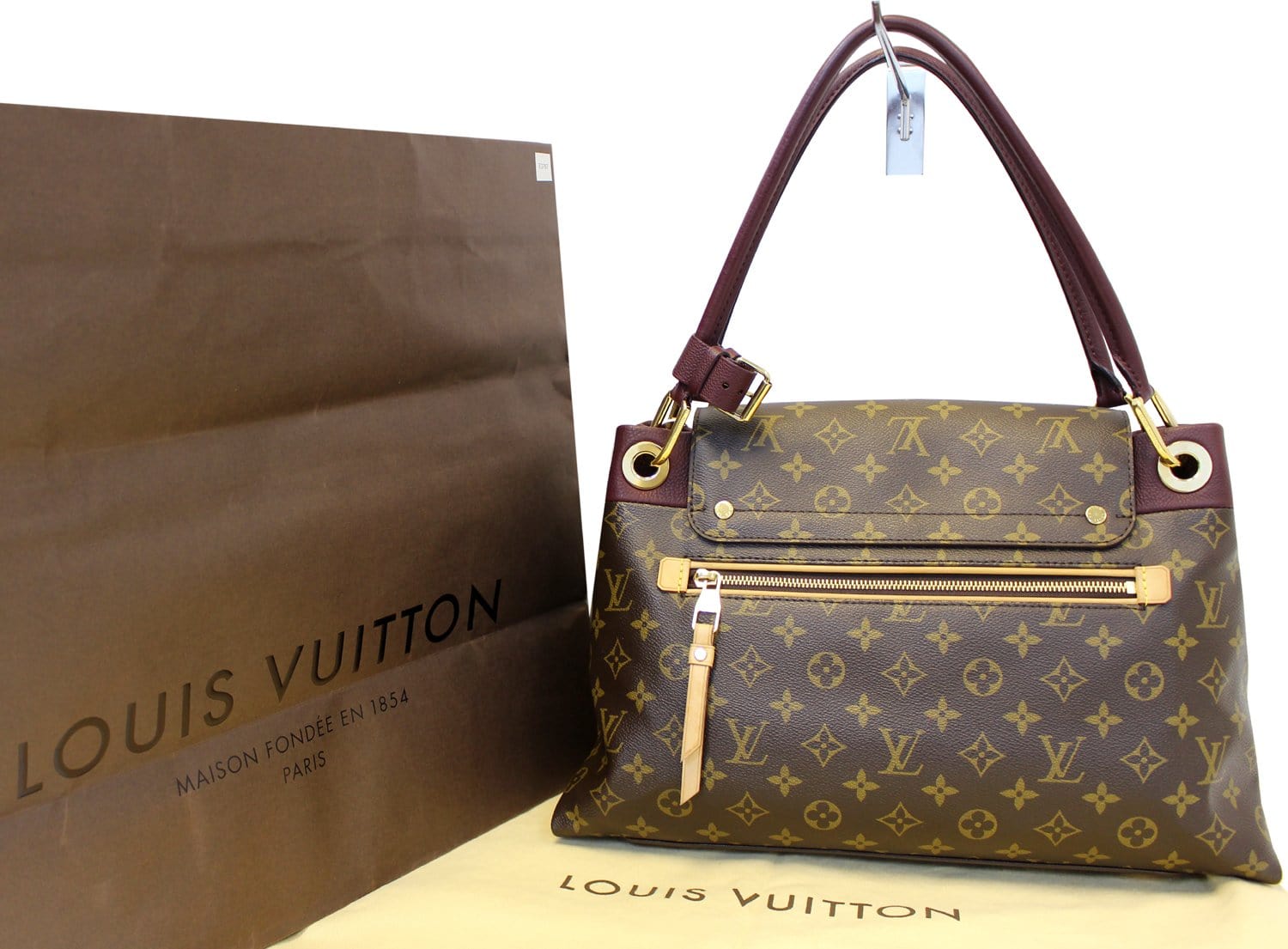 LOUIS VUITTON Olympe Aurore Monogram Canvas Satchel Shoulder Bag - 15% OFF