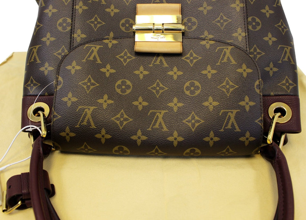 LOUIS VUITTON Olympe Aurore Monogram Canvas Satchel Shoulder Bag - 15% OFF