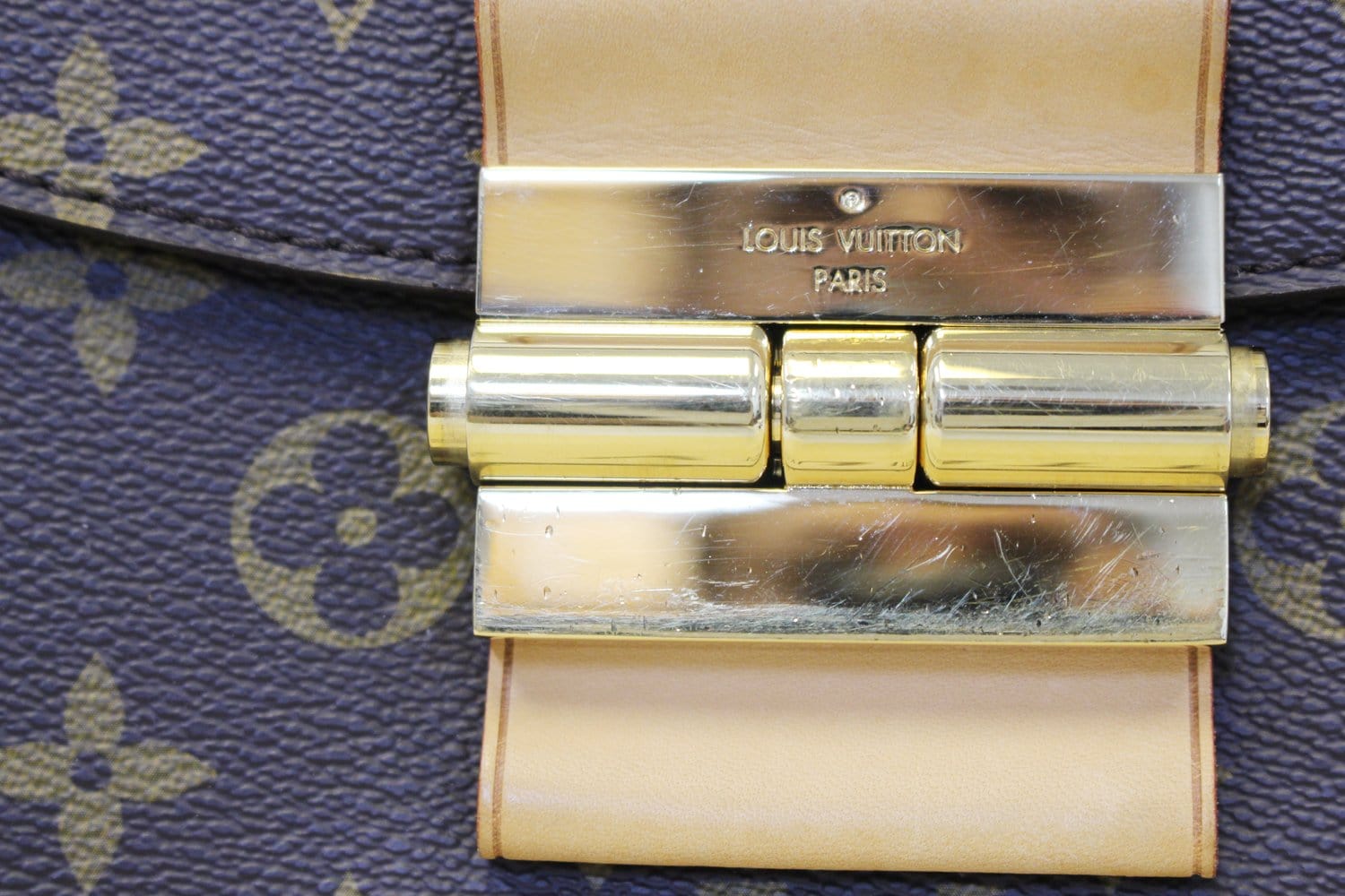 LOUIS VUITTON Olympe Aurore Monogram Canvas Satchel Shoulder Bag - 15% OFF
