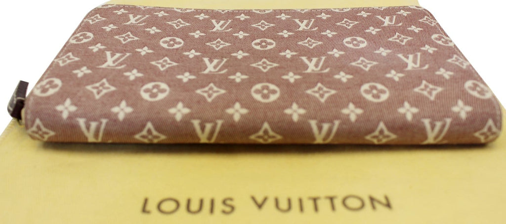 LOUIS VUITTON Mini Lin Ebene Monogram Zippy Wallet