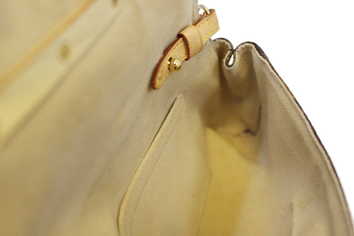 LOUIS VUITTON Monogram Canvas Beverly Clutch Bag