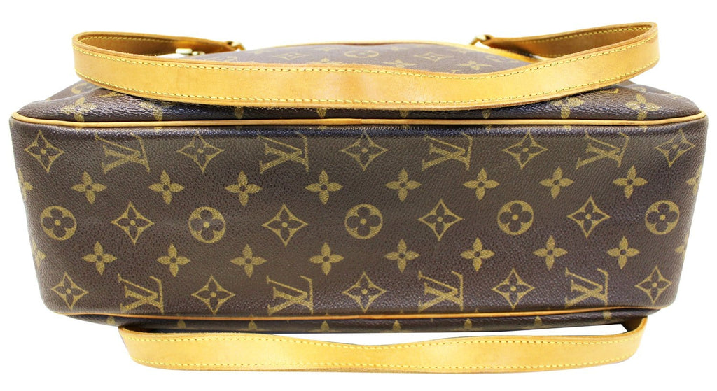 LOUIS VUITTON Monogram Canvas Cite GM Satchel Bag