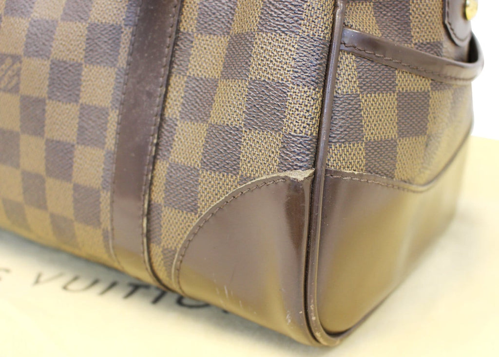 LOUIS VUITTON Damier Ebene Berkeley Satchel Bag