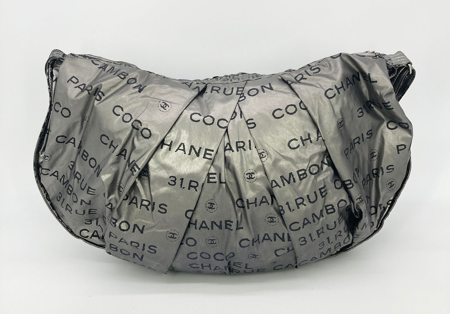 Vintage Chanel SiLouis Vuittoner Nylon Unlimited 31 Rue Cambon Shoulder Bag