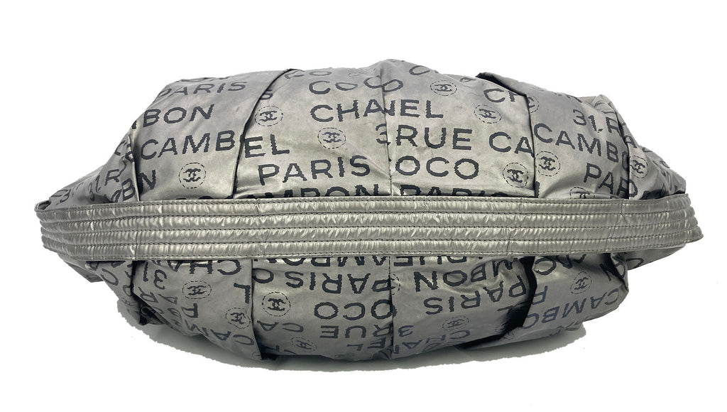 Vintage Chanel SiLouis Vuittoner Nylon Unlimited 31 Rue Cambon Shoulder Bag