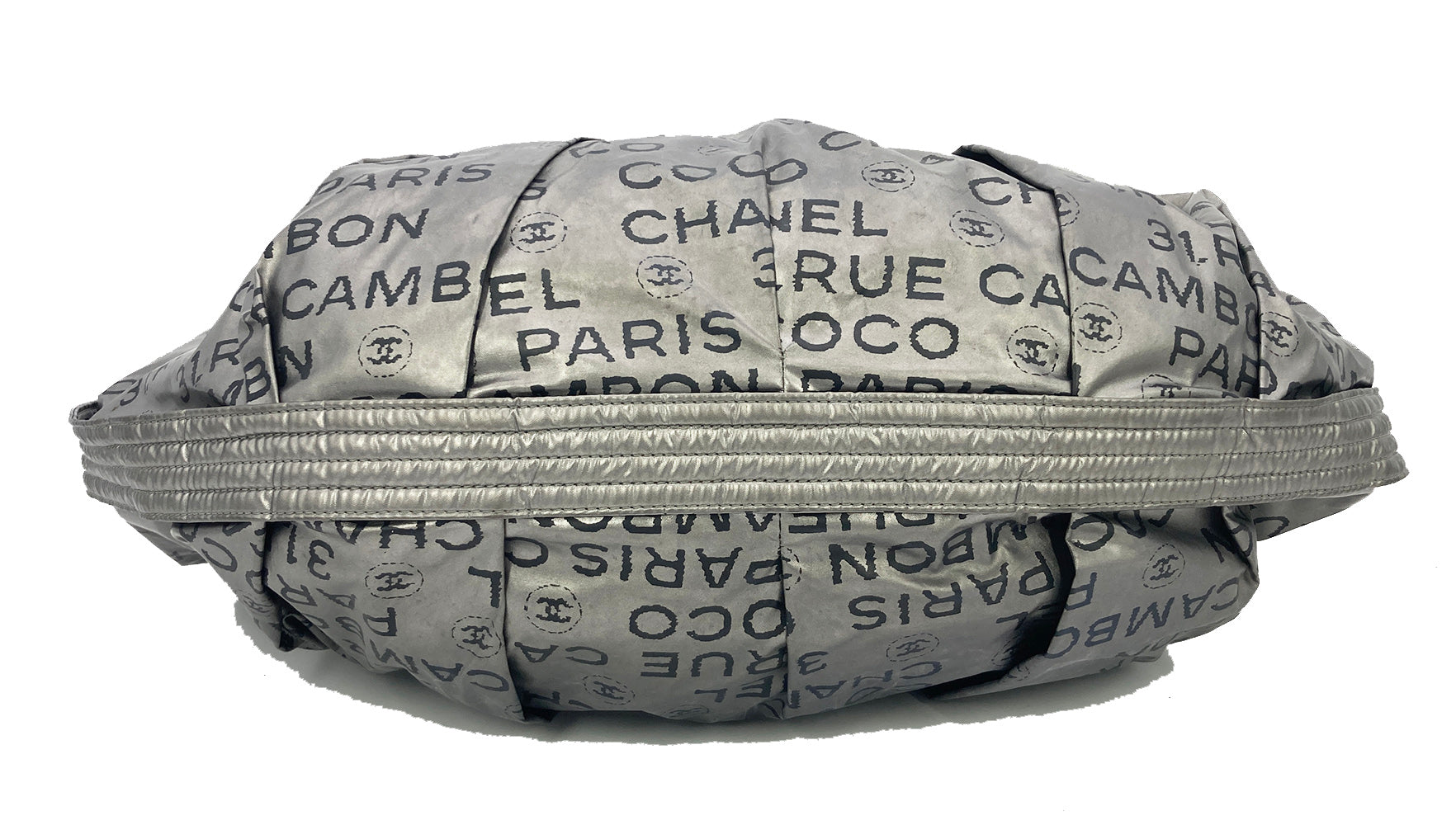 Vintage Chanel SiLouis Vuittoner Nylon Unlimited 31 Rue Cambon Shoulder Bag