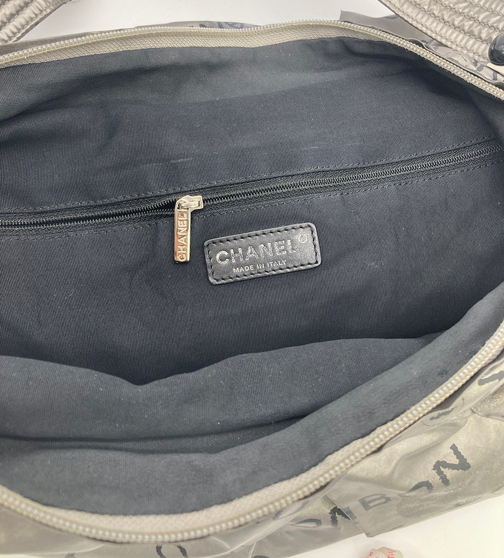 Vintage Chanel SiLouis Vuittoner Nylon Unlimited 31 Rue Cambon Shoulder Bag