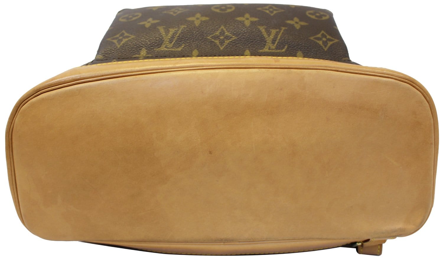 LOUIS VUITTON Montsouris GM Monogram Canvas Backpack Bag Brown