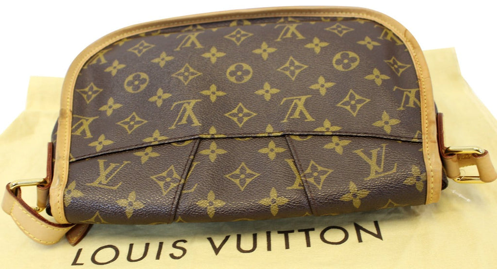 LOUIS VUITTON Monogram Canvas Menilmontant PM Shoulder Crossbody Bag