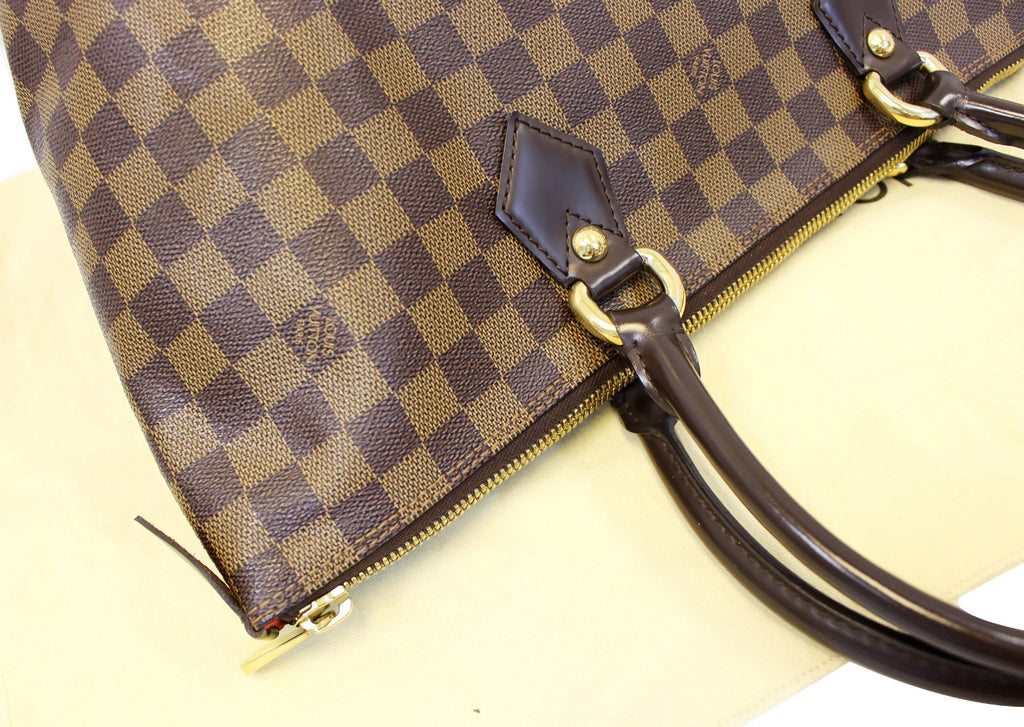 LOUIS VUITTON Saleya MM Damier Ebene Shoulder Bag